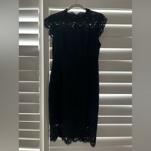 Black Lace Dress - Medium